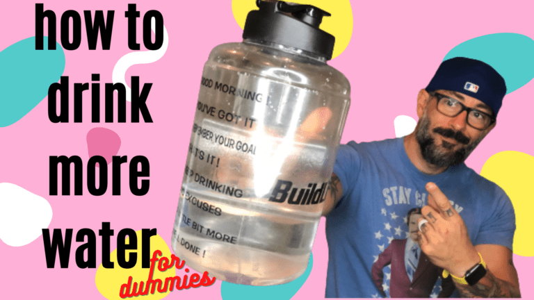 How to Drink More Water (When You Hate Drinking Water)