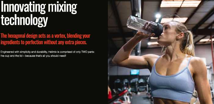 helimix shaker bottle review