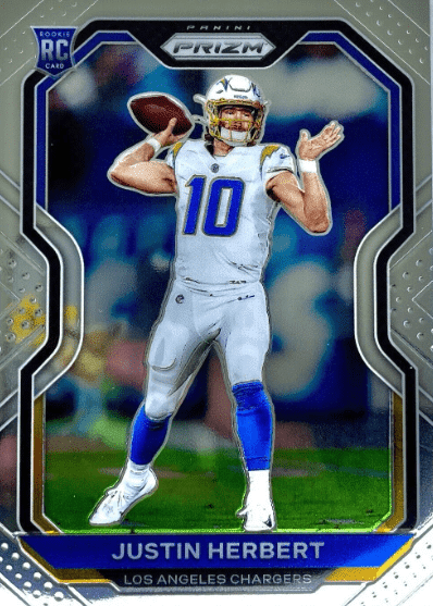 best justin herbert rookie card