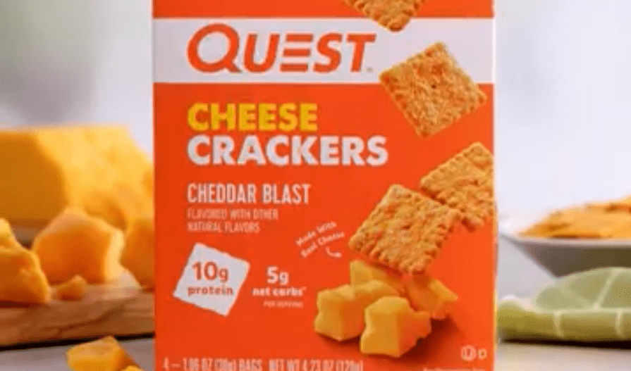Quest Cheese Cracker Review (Cheddar Blast)