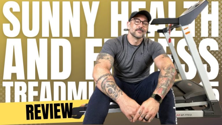 Honest Sunny Health and Fitness Treadmill Review | SF-T7515