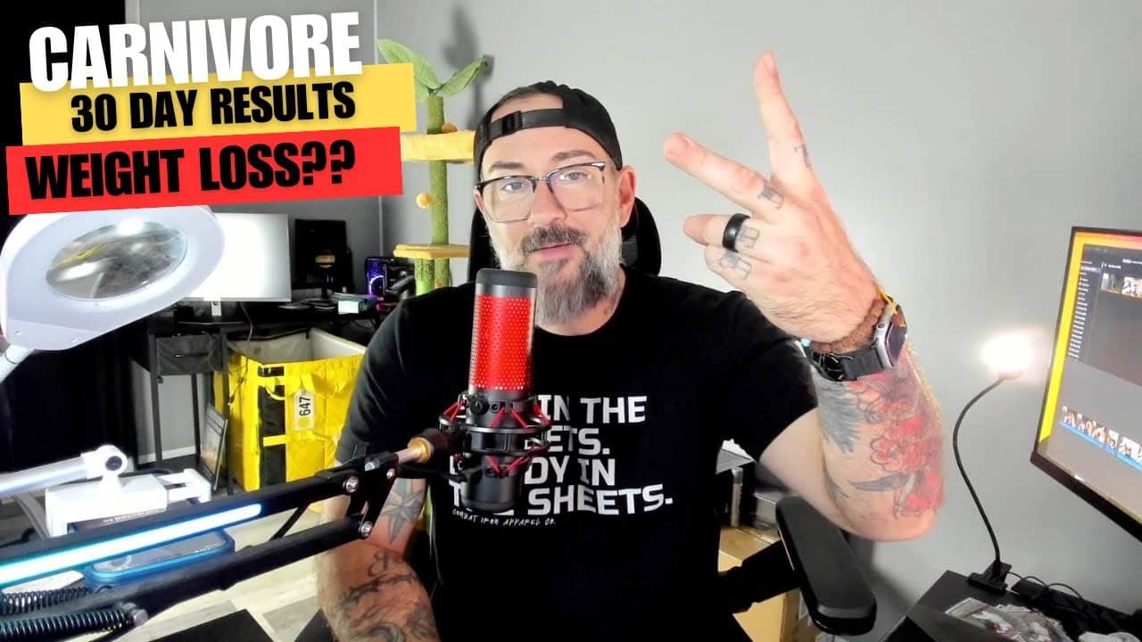 30 Day Carnivore Diet Results | Weight Loss, Libido, and Pooping…