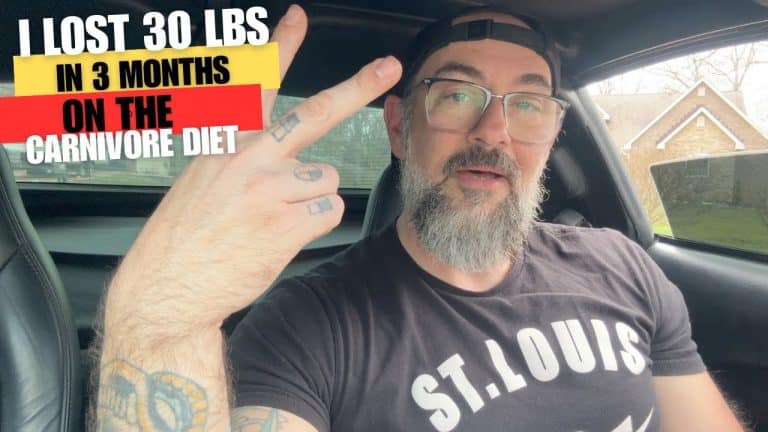I Lost 30 Pounds in 3 Months on the Carnivore Diet: 270 to 241.8