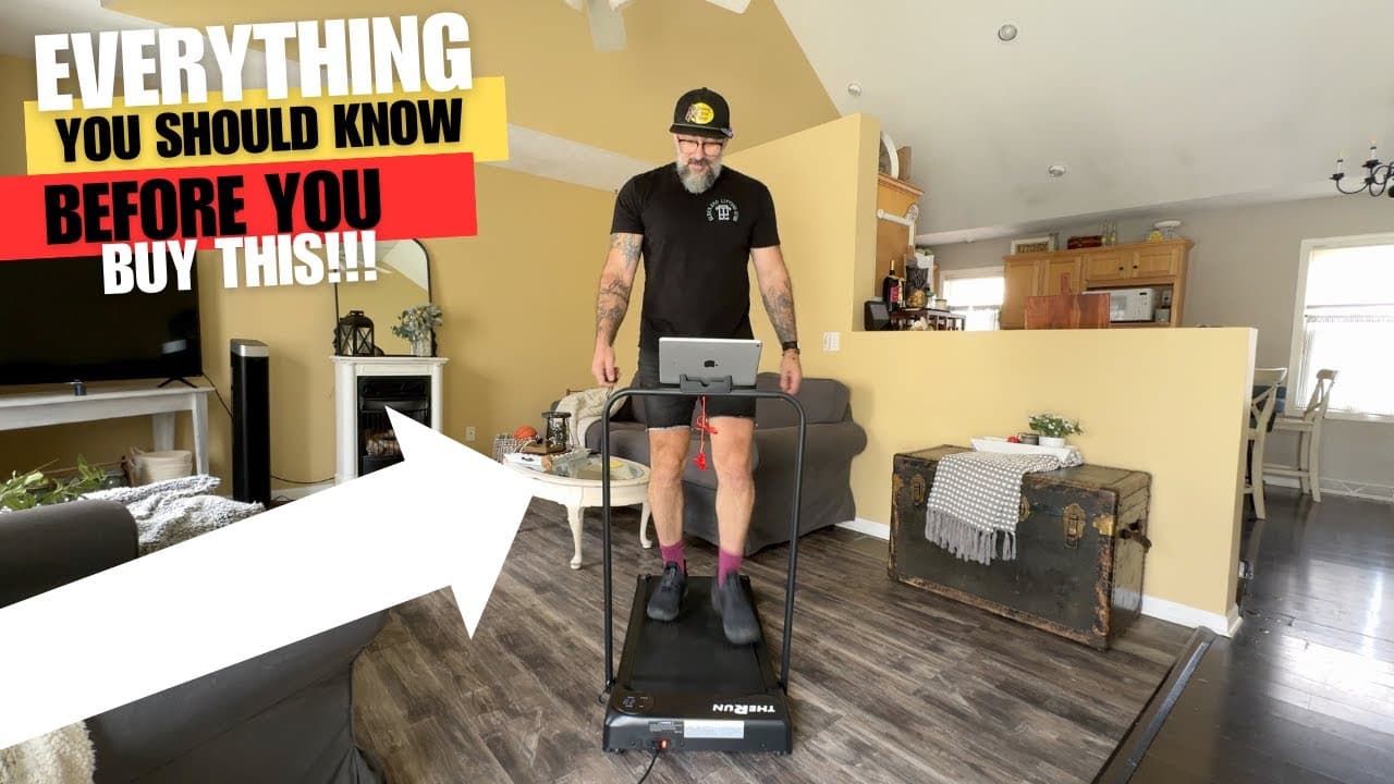 THERUN Walking Pad Review: A 2.5 HP Treadmill a 240 Lb Guy Can Actually Jog On