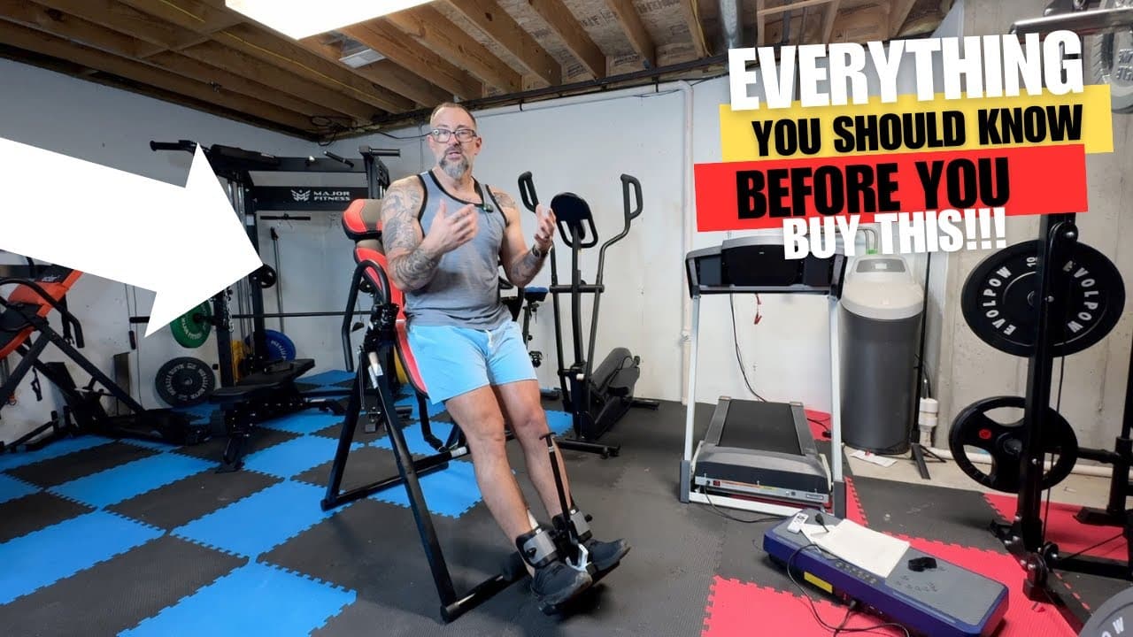 YOLEO Inversion Table Review: The One That Actually Fits Bigger, Taller Guys